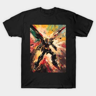 Winged Warriors: Gundam Wing, Mecha Epic, and Anime-Manga Legacy Unleashed T-Shirt